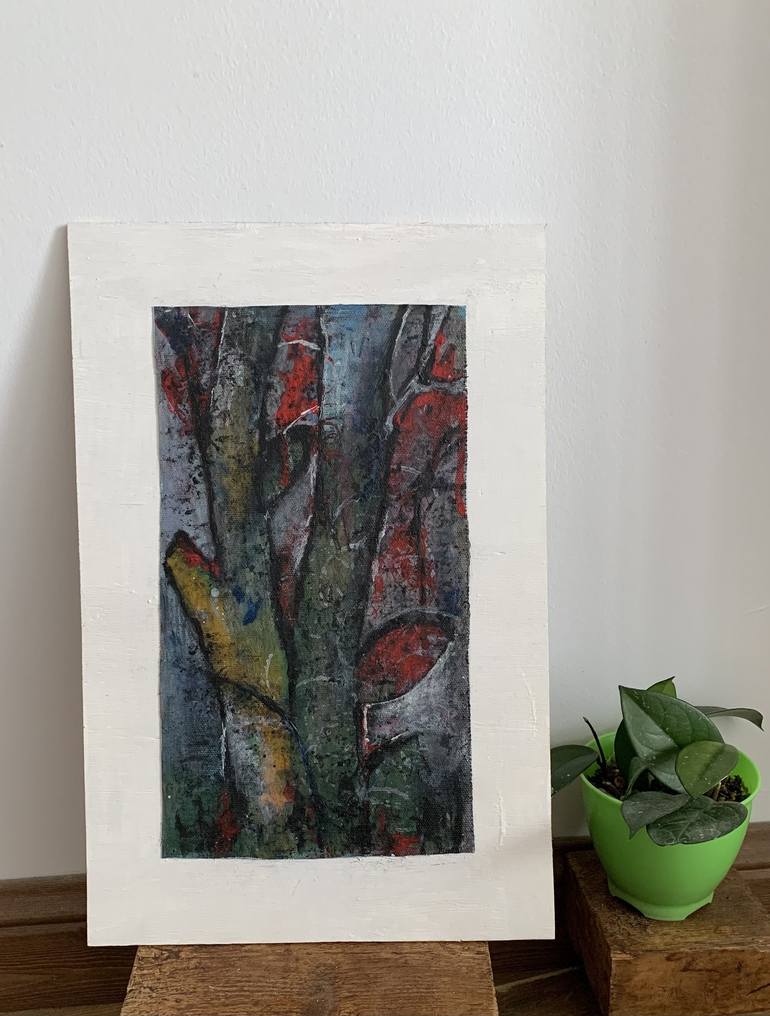 Original Abstract Painting by Nasrin Barekat