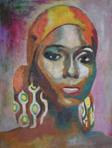 Original Pop Culture/Celebrity Paintings by Nasrin Barekat