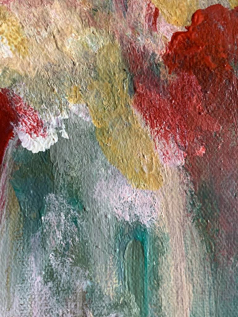 Original Abstract Expressionism Nature Painting by Nasrin Barekat