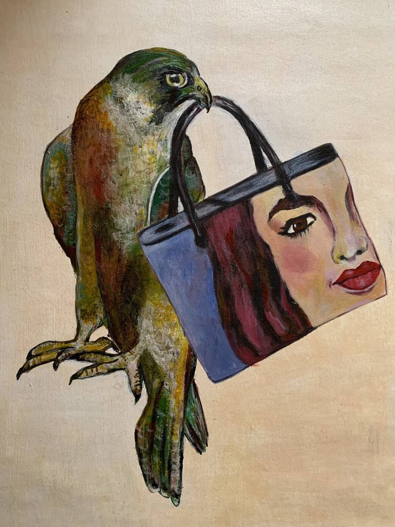 Print of Art Deco Animal Paintings by Nasrin Barekat