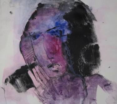 Original Abstract Women Paintings by Nasrin Barekat