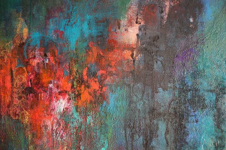 Original Abstract Painting by Nasrin Barekat