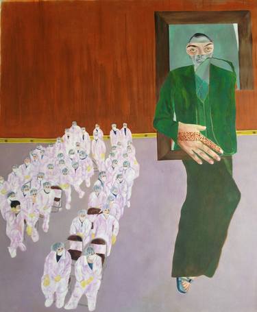 Print of Women Paintings by Nasrin Barekat
