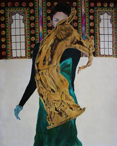 Original Women Paintings by Nasrin Barekat