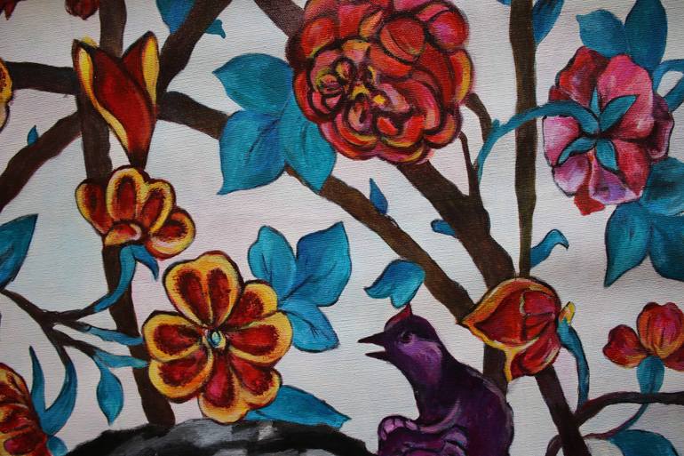 Original Art Deco Pop Culture/Celebrity Painting by Nasrin Barekat