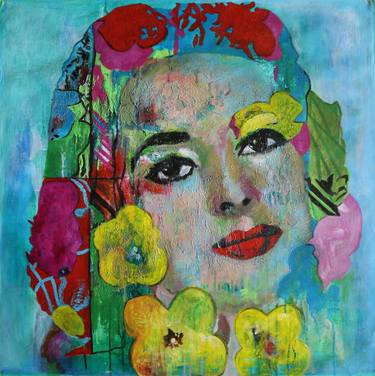 Print of Abstract Expressionism Pop Culture/Celebrity Paintings by Nasrin Barekat