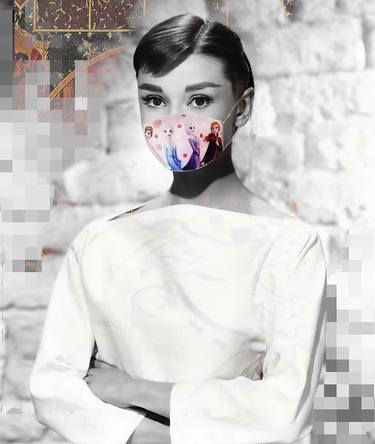 Original Abstract Expressionism Pop Culture/Celebrity Digital by Nasrin Barekat
