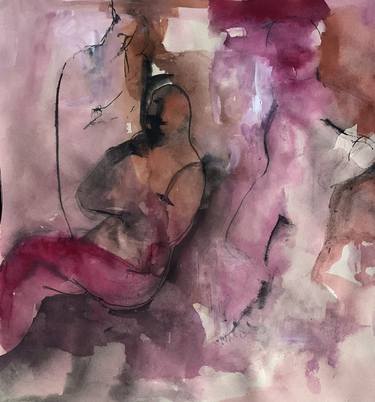 Original Abstract Drawings by Nasrin Barekat