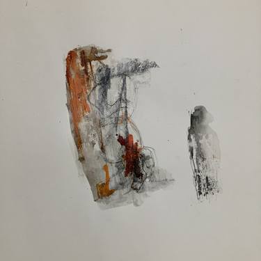 Original Abstract Expressionism Abstract Drawings by Nasrin Barekat