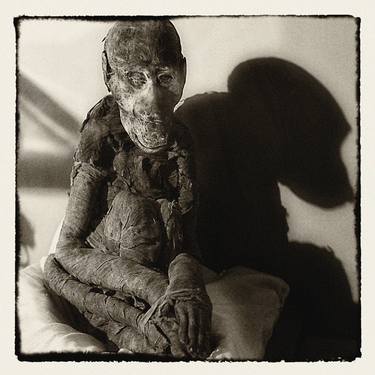 Saatchi Art Artist Aladin Abdel Naby; Photography, “Mummified Monkey” #art
