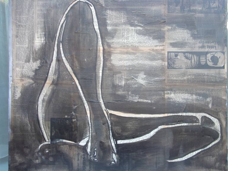 Legs Painting by Ria Kooistra | Saatchi Art