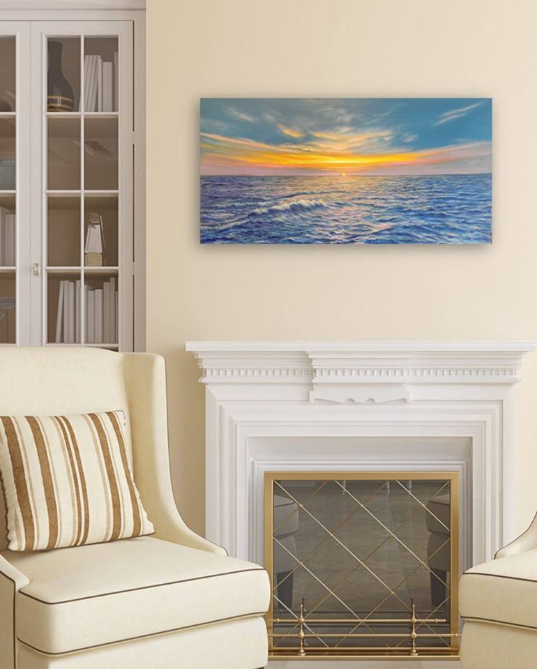 Original Realism Seascape Painting by Sergio Zampieri