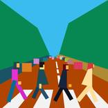 Lonely Hearts Crossing Abbey Road by igor Kisselev