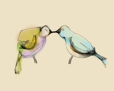 Lovebirds (color version) thumb