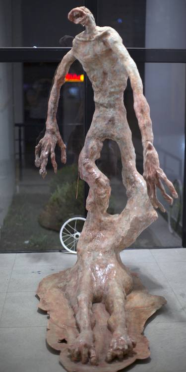Original Figurative Body Sculpture by Ramal Kazim
