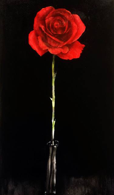 Original Realism Floral Paintings by Ramal Kazim