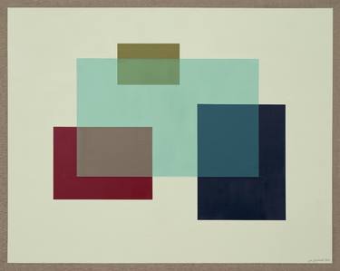 Original Contemporary Abstract Paintings by Jone Skjensvold