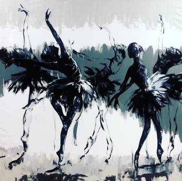 Original Abstract Expressionism Body Paintings by Mykhailo Tymchuk