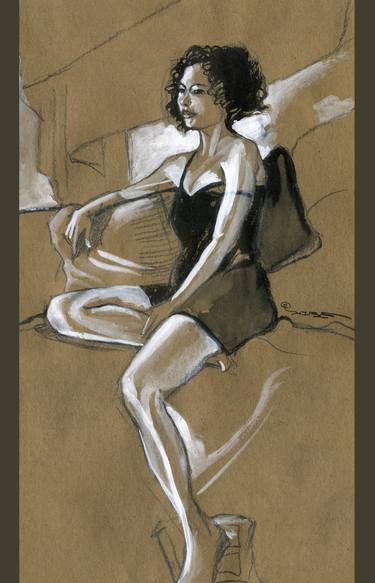 Original Figurative Women Paintings by David House