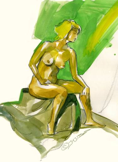 Original Figurative Women Paintings by David House