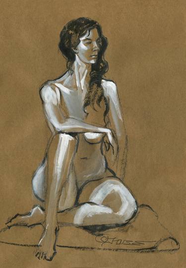 Original Figurative Women Paintings by David House