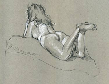 Original Nude Drawings by David House