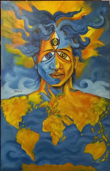 Print of Surrealism Fantasy Paintings by Artisttam Arts