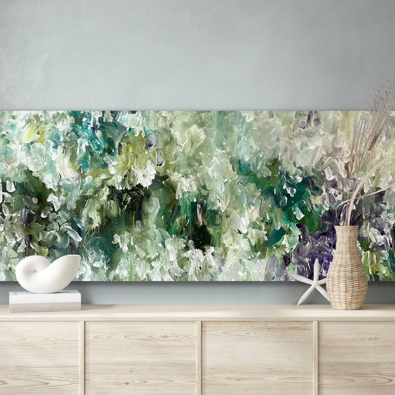 Original Abstract Expressionism Abstract Painting by DARLENE WATSON