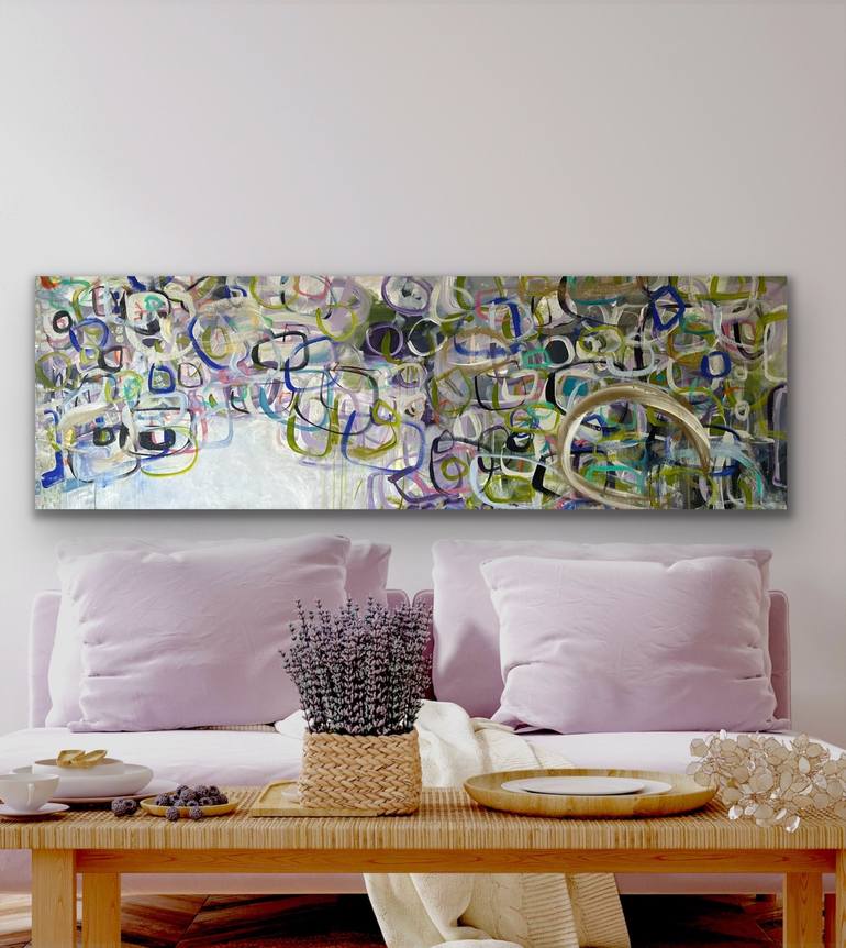 Original Contemporary Abstract Painting by DARLENE WATSON