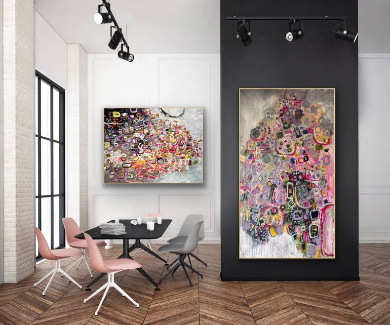 Original Contemporary Abstract Painting by Darlene Watson