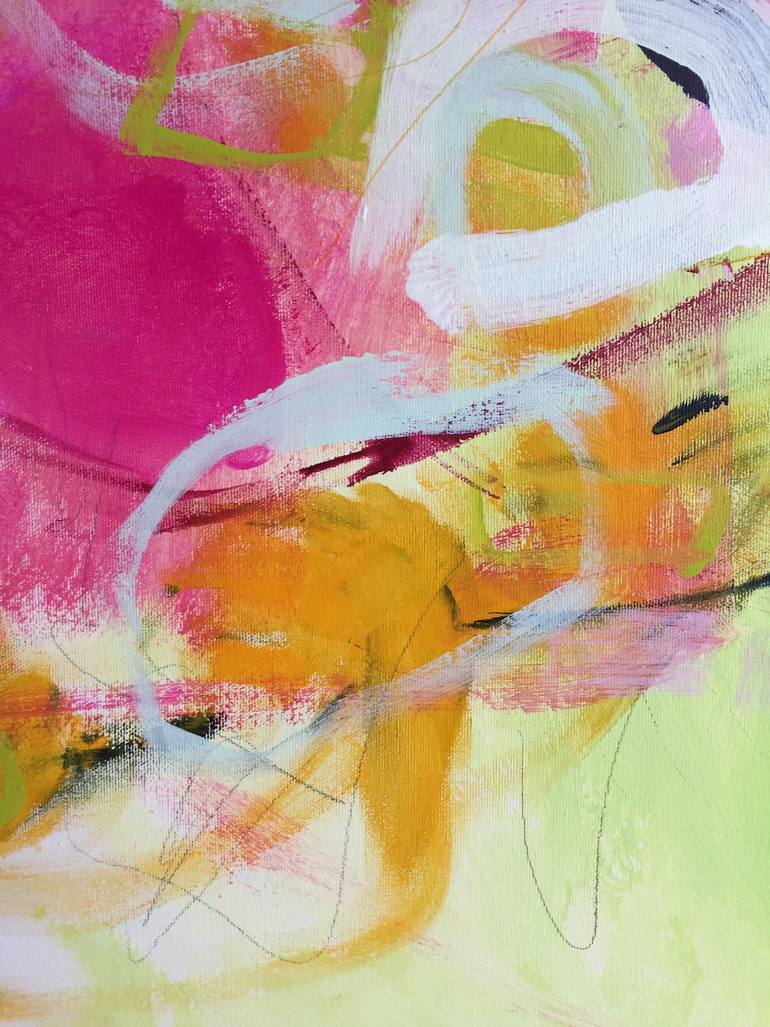 Original Abstract Expressionism Abstract Painting by Darlene Watson