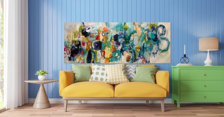 Original Abstract Painting by DARLENE WATSON