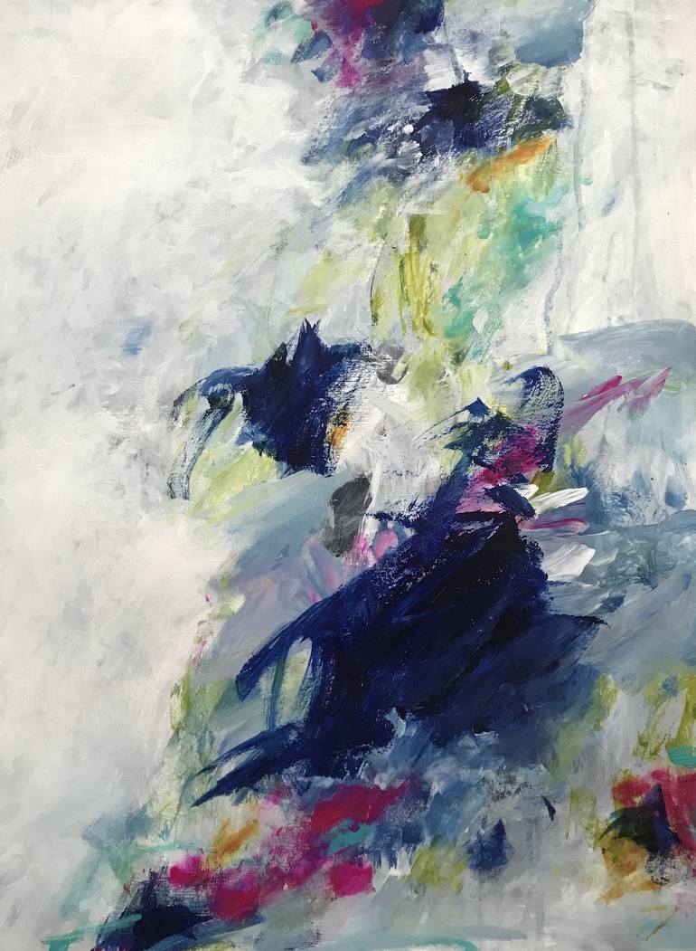 Emotions Run Free Gratitude Painting by DARLENE WATSON | Saatchi Art