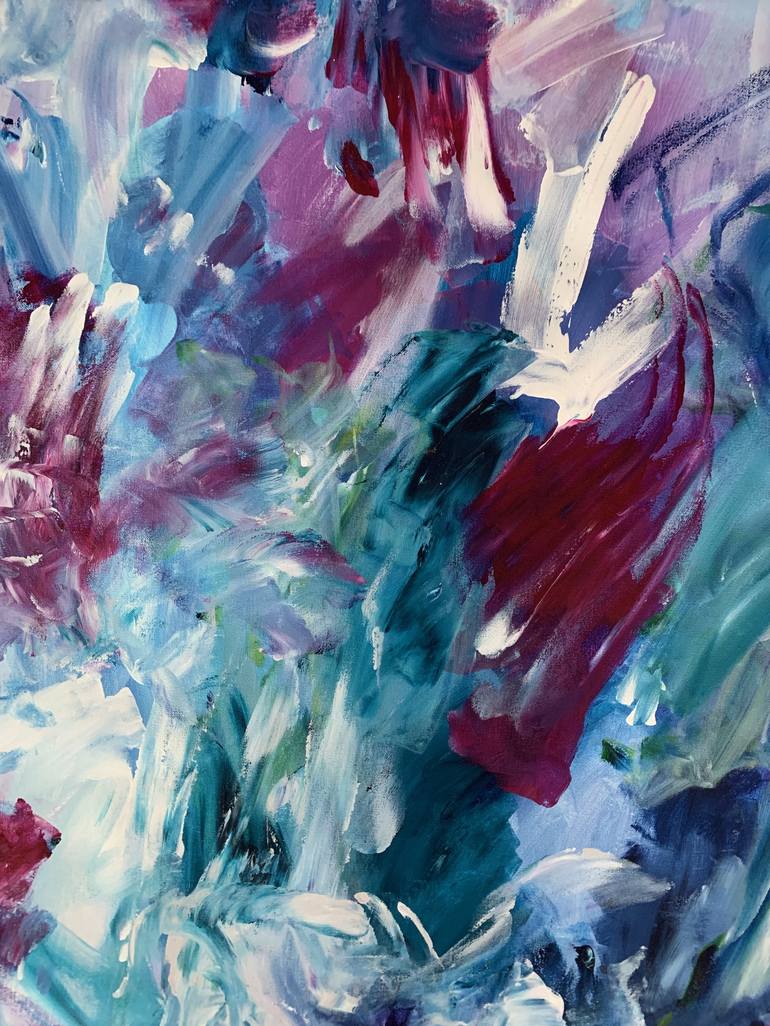 Original Abstract Expressionism Abstract Painting by Darlene Watson