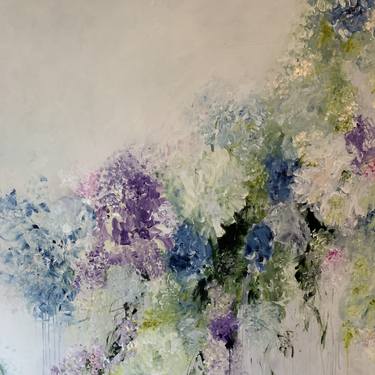Original Abstract Floral Paintings by DARLENE WATSON