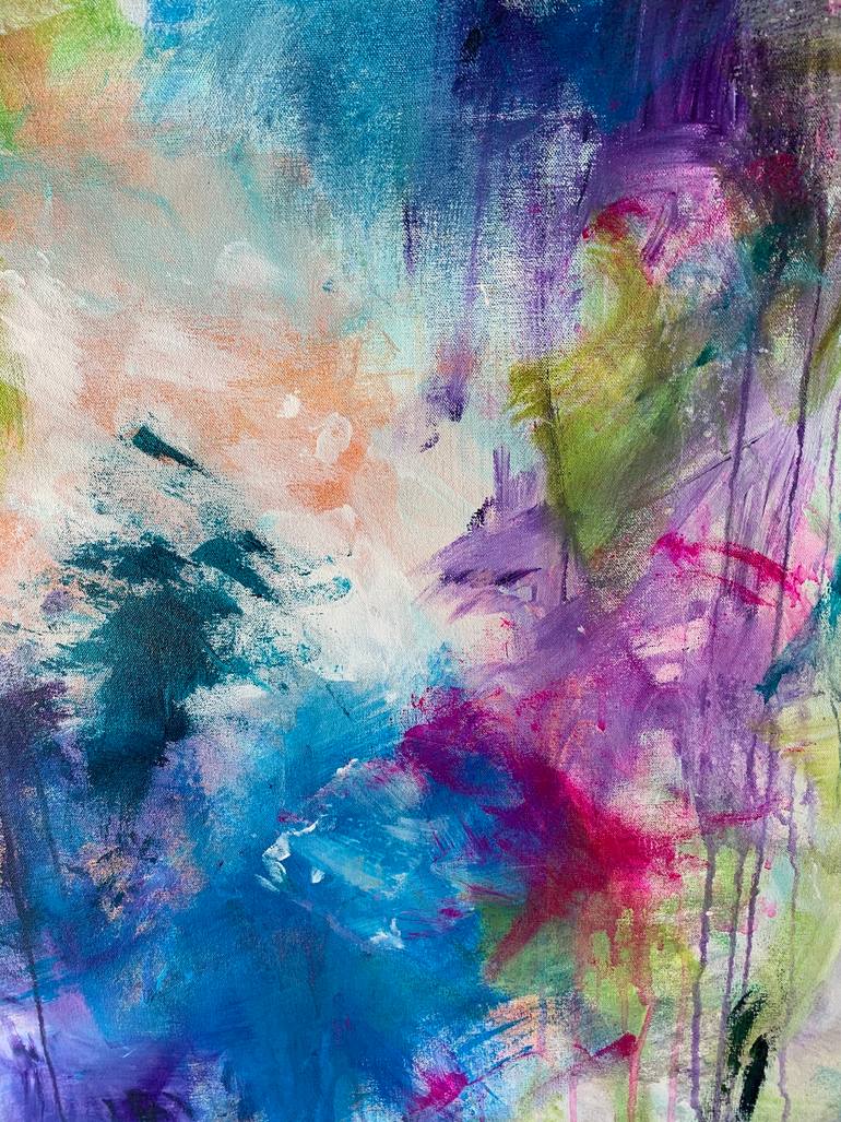 Original Abstract Expressionism Abstract Painting by Darlene Watson