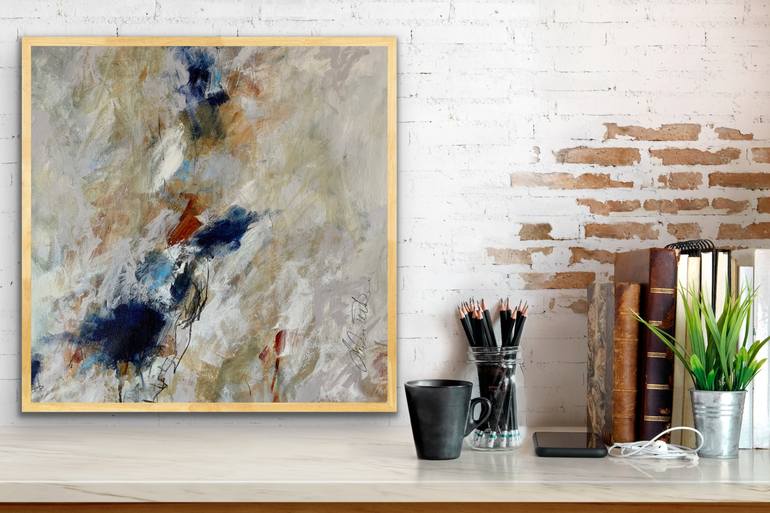 Original Abstract Expressionism Abstract Painting by DARLENE WATSON