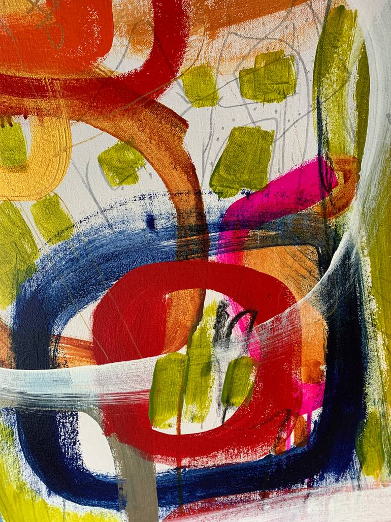 Original Abstract Expressionism Abstract Painting by Darlene Watson