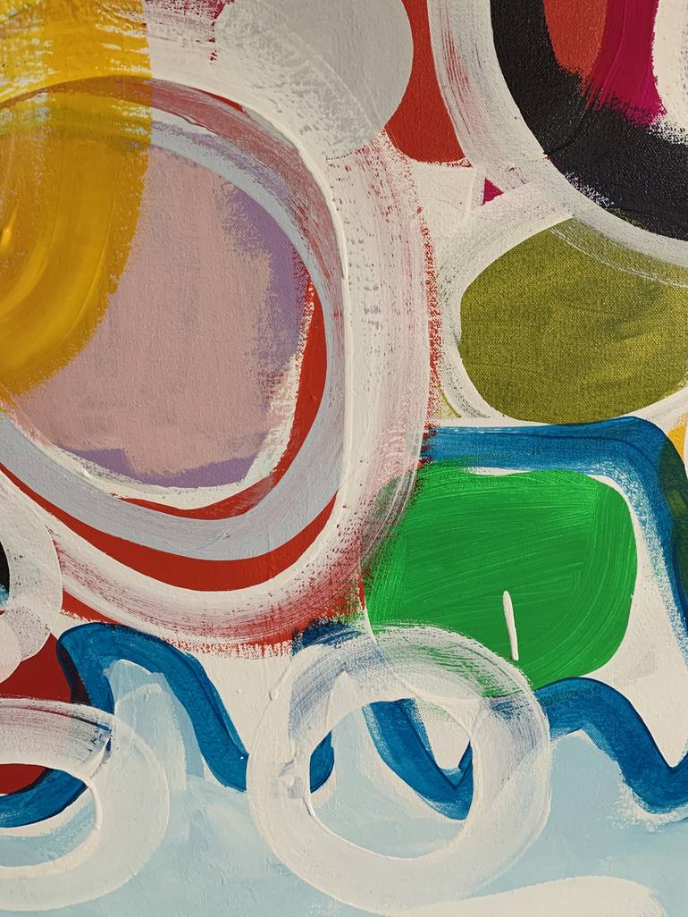 Original Abstract Expressionism Abstract Painting by Darlene Watson