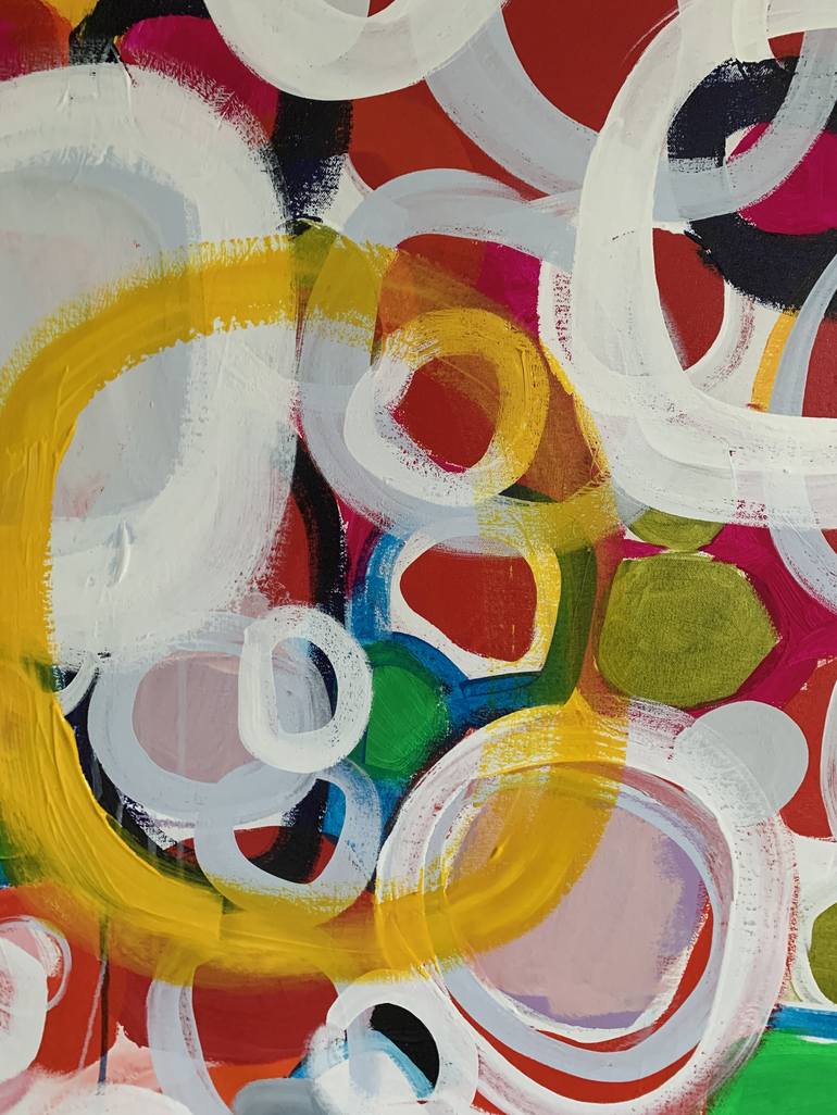 Original Abstract Expressionism Abstract Painting by Darlene Watson