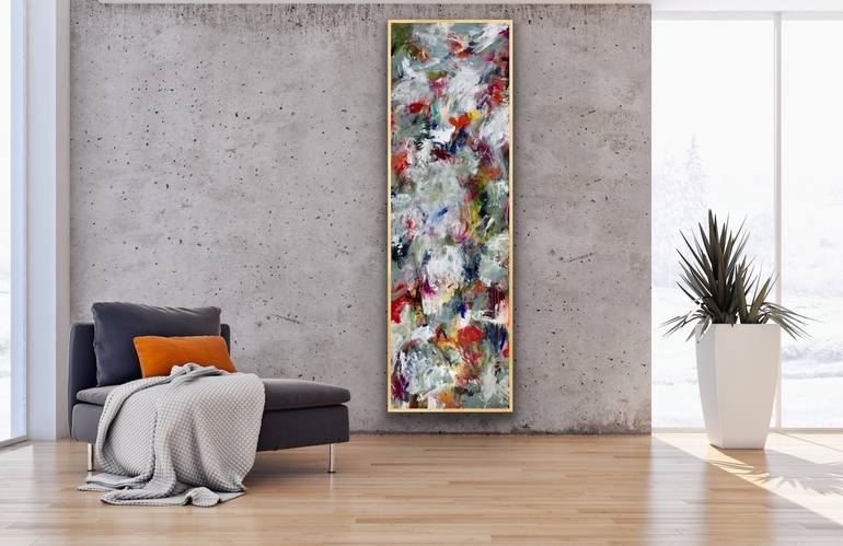 Original Abstract Expressionism Abstract Painting by DARLENE WATSON