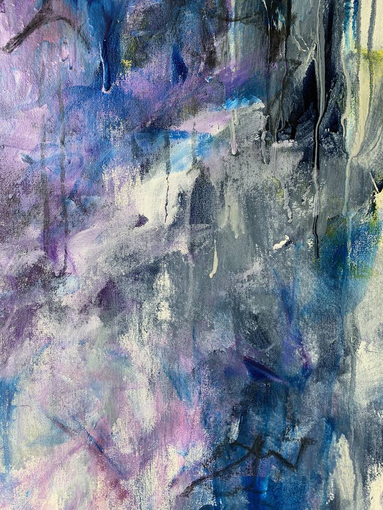 Original gestural Abstract Painting by DARLENE WATSON