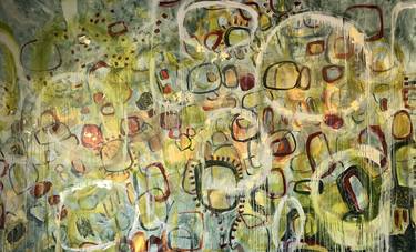 Original Abstract Expressionism Abstract Paintings by Darlene Watson
