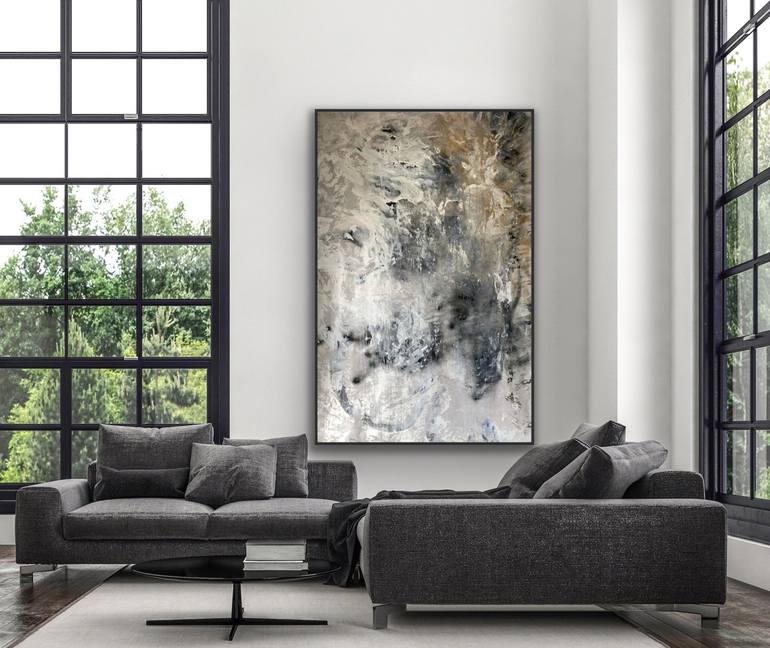 Original Abstract Expressionism Abstract Painting by DARLENE WATSON