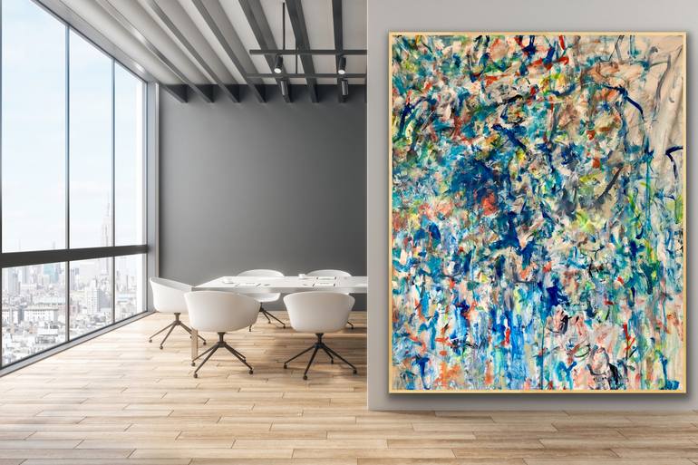 Original Abstract Expressionism Abstract Painting by Darlene Watson