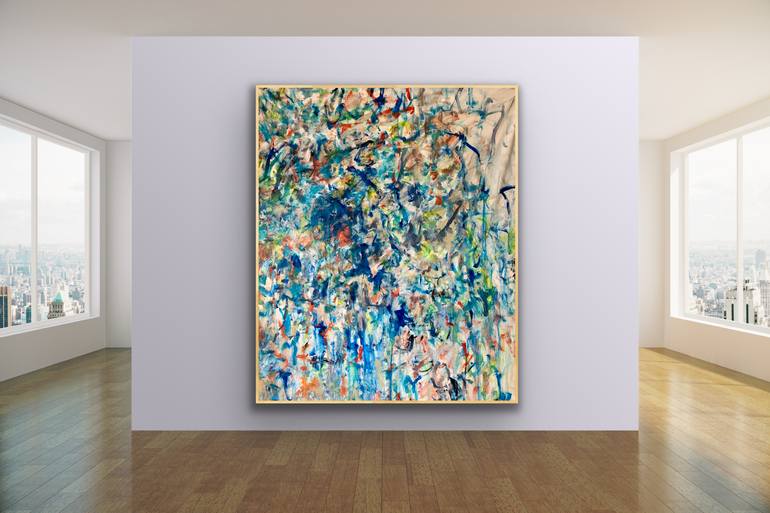 Original Abstract Expressionism Abstract Painting by Darlene Watson