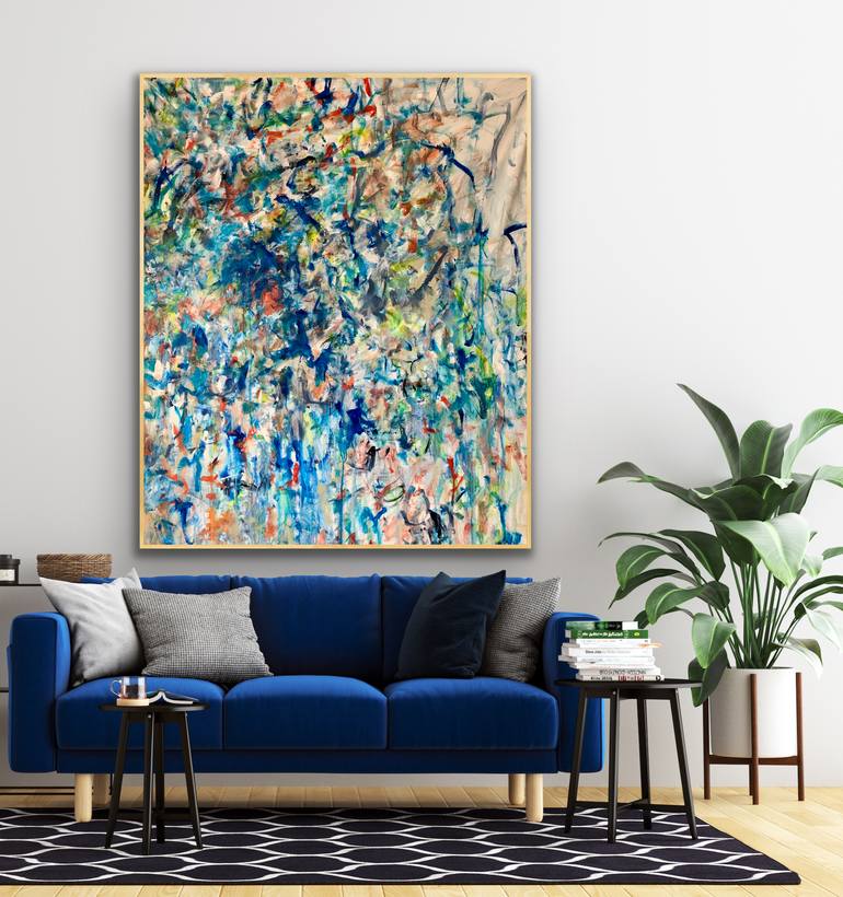 Original Abstract Expressionism Abstract Painting by Darlene Watson