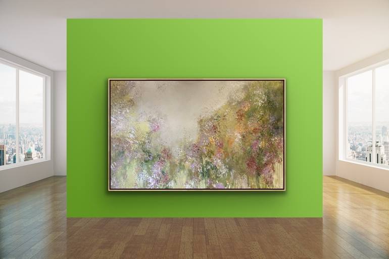 Original Impressionism Floral Painting by DARLENE WATSON