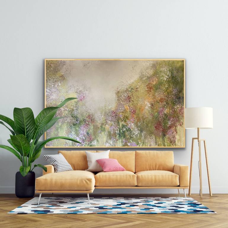 Original Impressionism Floral Painting by DARLENE WATSON