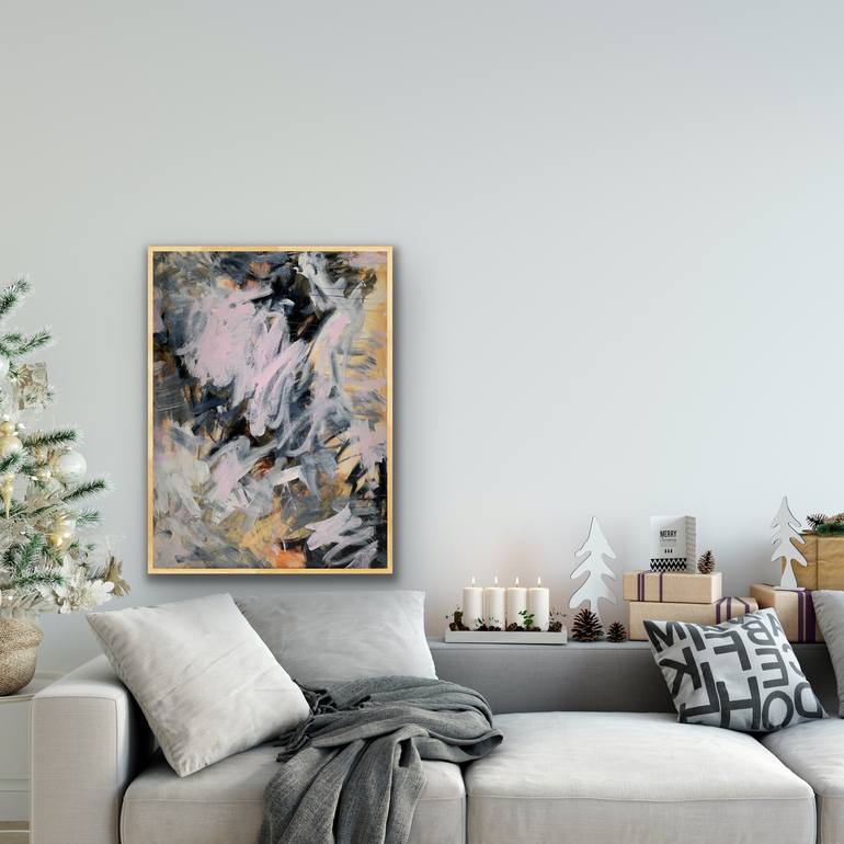 Original Abstract Expressionism Abstract Painting by Darlene Watson